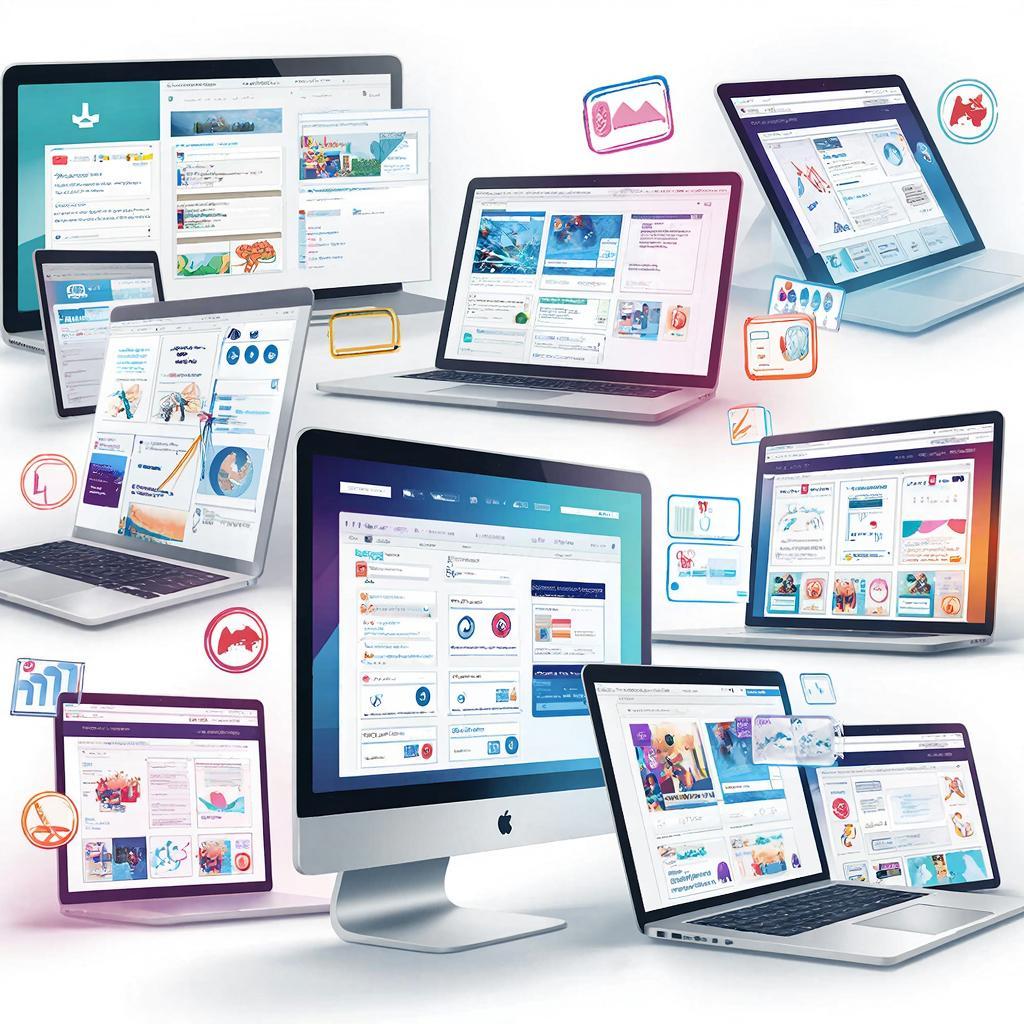 Пример корпоративного сайта компании на конструкторе Flexbe с главной страницей и меню