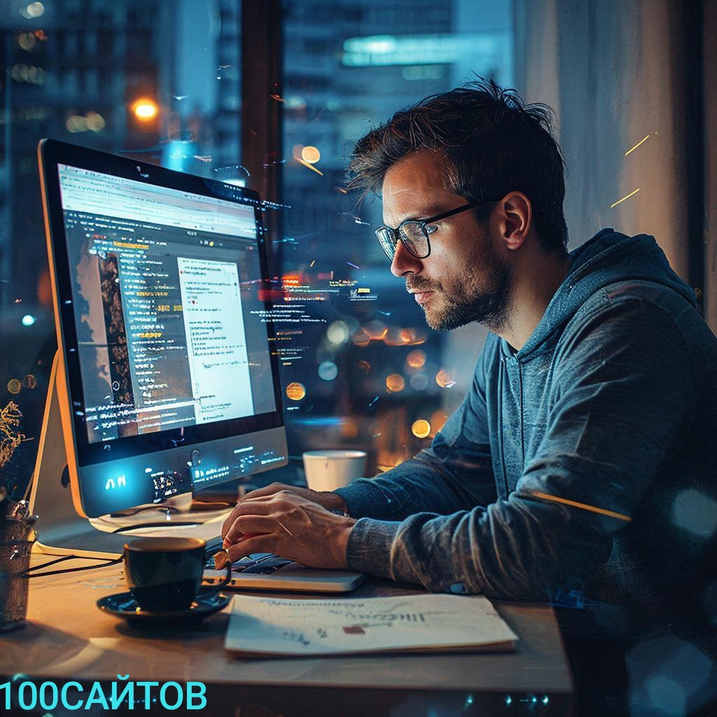 Самозанятый специалист создает сайт