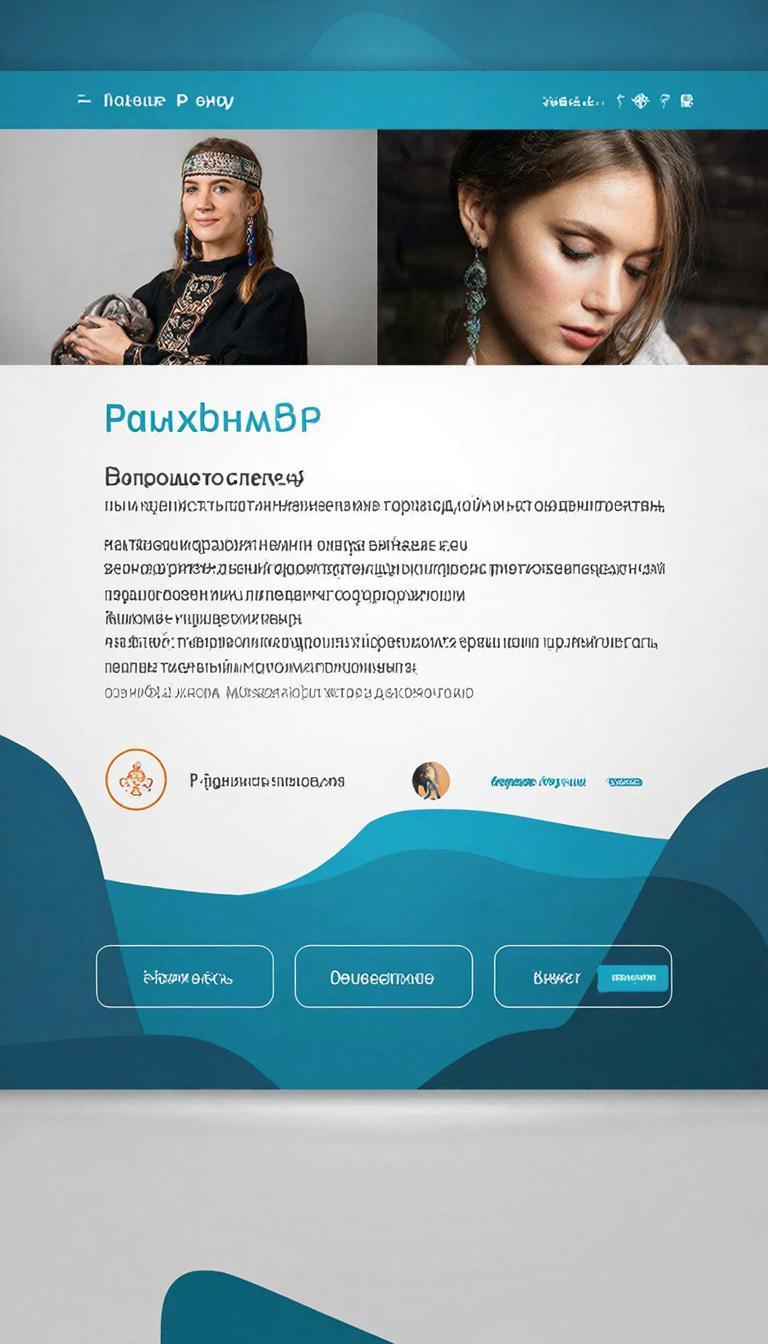 Адаптивный лендинг на мобильном устройстве