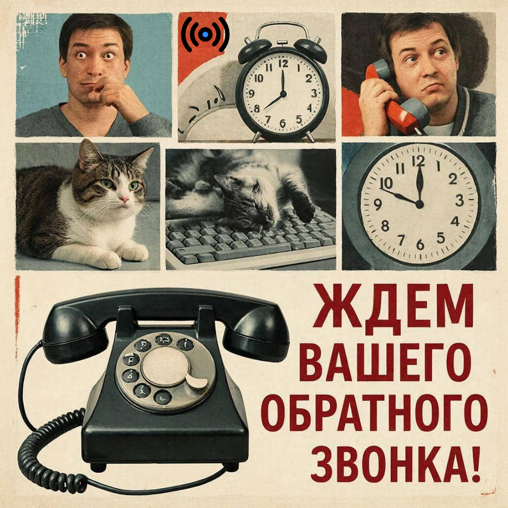 Ожидание заявки на  обратный звонок от клиентов