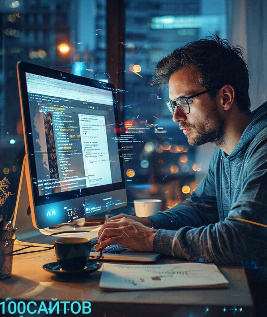 Статья блога про Студию 100САЙТОВ