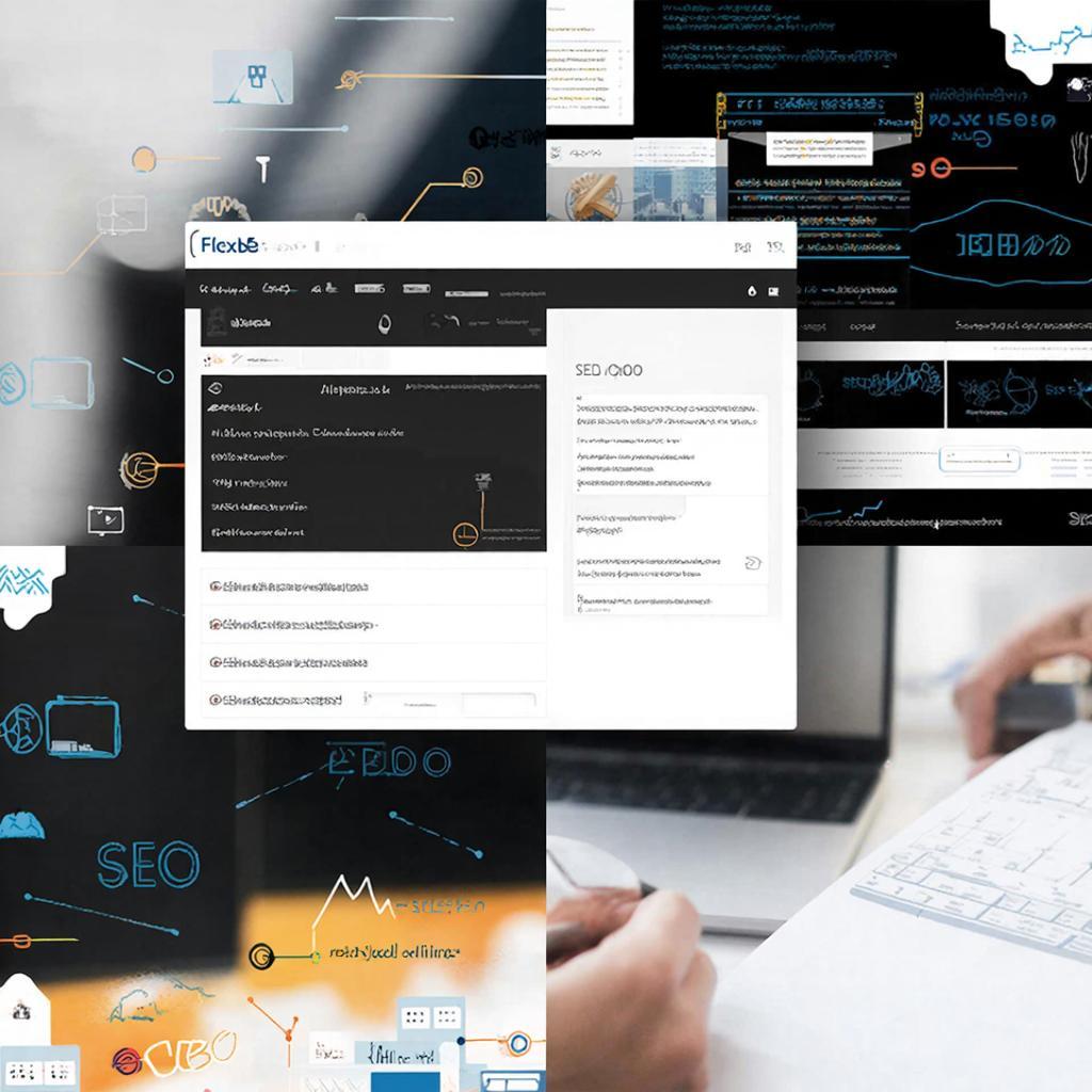 Статья блога про SEO продвижение на конструкторе Flexbe
